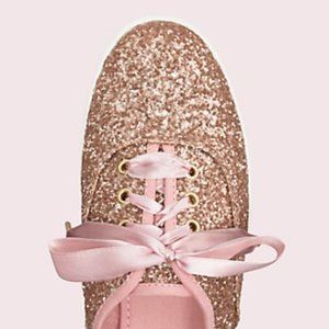 keds x kate spade new york glitter sneakers
